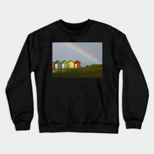 Blyth Beach Huts Crewneck Sweatshirt